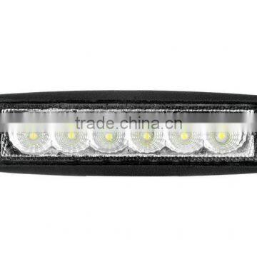 Super Bright 18W Led Light Bar, Mini LED Driving Light Bar, IP67 18W LED Work Light Bar photo-2