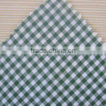 Plaid Cotton fabric/ 100% cotton fabric / TC fabric/ uniform fabric