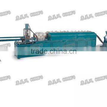 Automatic Fire Damper Blade Forming Machine/147/170/196 mm blade/square punching holes