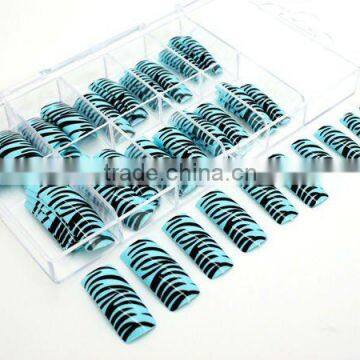 Design French Acrylic Nail Tips X 100 HN414