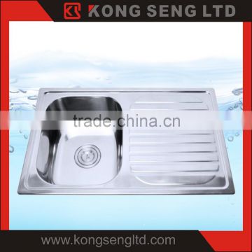 High quality Stainless steel sink 304 Deep draw Topmount sink -KS-TM-A12-5