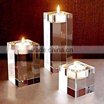 High Quality Wedding Candle Holder / More Size Wedding Gift Crystal Tea Light Holder