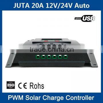 10A 20A Solar Charge Controller Price Cheap 12V 24V Auto With USB and LCD PWM Charging photo-5