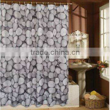 pure color of shower curtain liner for hotel or home goods