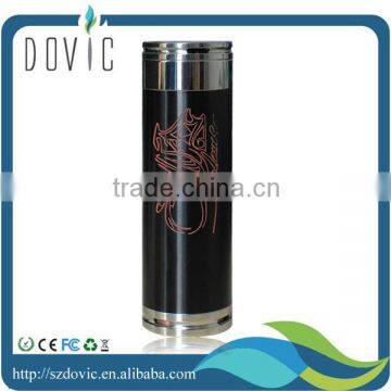 Fit 18350 18500 18650 battery full mechanical black stingray mod clone fro wholesale