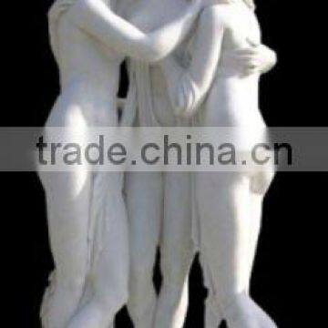 Three graces girl classis stone statue DSF-CD049