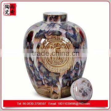 Chinese characteristics ceramic bottle 5000ml