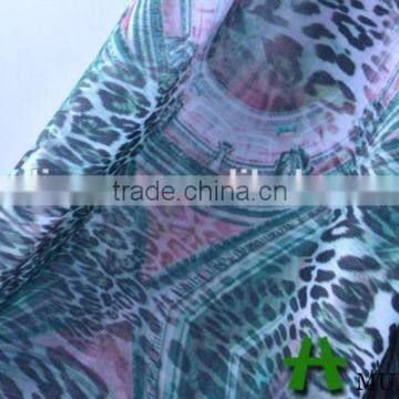 Mulinsen Textile Knitting Stretch Spandex Digital Printed Fabric FDY Polyester photo-5