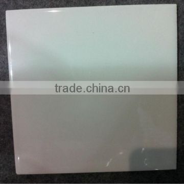 Factory Price!!!Glazed Wall tiles 15x15 white