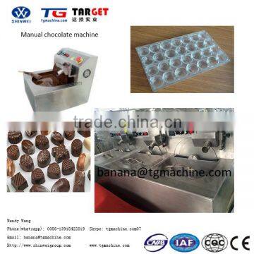 Manual chocolate tempering machine chocolate moulding machine with chillers thermostat pure