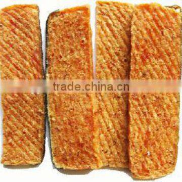 MJN11 Salmon jerky with fishskin HACCP