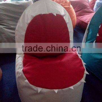 shark shaped bean bag chair