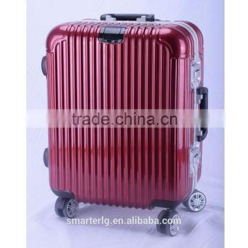 Special PC aluminum frame trave trolley luggage case