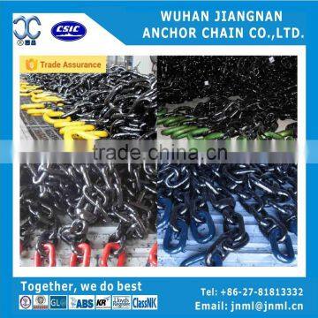 12.5mm-42mm U2/U3Marine steel buoy Weld Anchor Chain with CCS, ABS, BV, KR, GL, LR