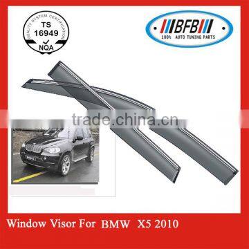 wholesale auto body parts FOR BMW X5 X series 2008-2013 car window deflector visor
