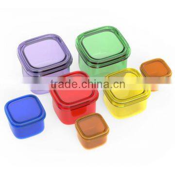 Smart Diet Control 7 Piece Portion Control Containers with Guide. 100% Leak Free, Multi-Colored System. Comparable to 21 Day Fix