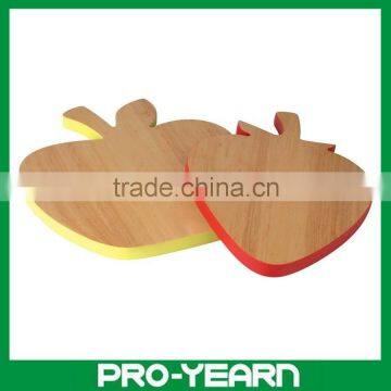 Custom Wooden Chopping Block Cutting Board with Fruit Shape
