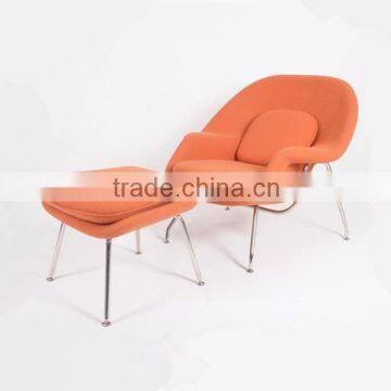 Bedroom furniture Home furniture design wholesale Eero Saarinen womb chair and ottoman