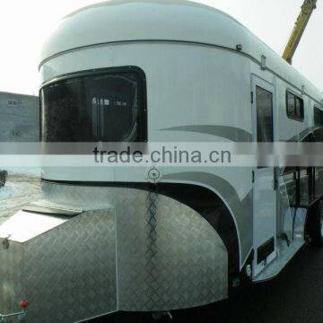 slant load horse float 3 horses delxe manufacturer