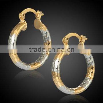 Luxury Quality Elegant and Simple Design Gold Woman's Earring