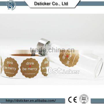 Printing Roll Packaging Glass Bottle Sticker Quality Choice photo-6