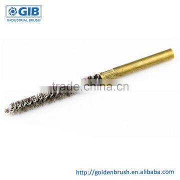 7 mm Single Stem Stainless Steel Tube Brush with Brass Shank 6 mm