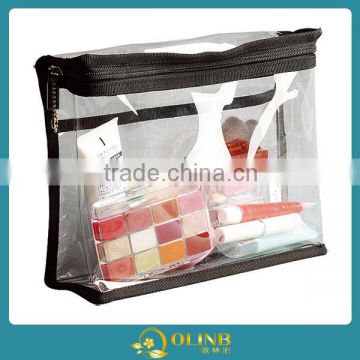 transparent pvc bag /clear pvc cosmetic bag