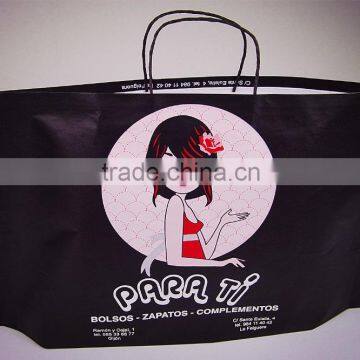 2016 paper bag for retailing shoes~ New style&cost-saving&eco-friendly~good quality with best price
