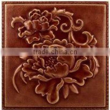 Marketing innovation stereoscopic 3 d board soft bag sitting room background wall pu soft package