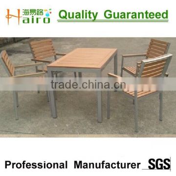 polywood aluminum dining table set