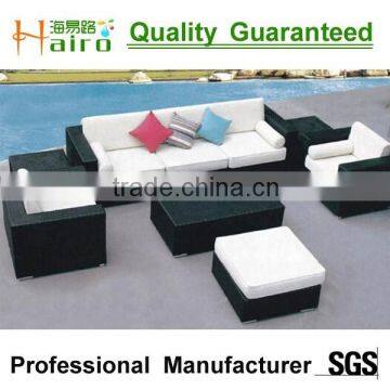 Best Sale Poly Rattan Sofa Bed Cast Iron Garden Furniture photo-4