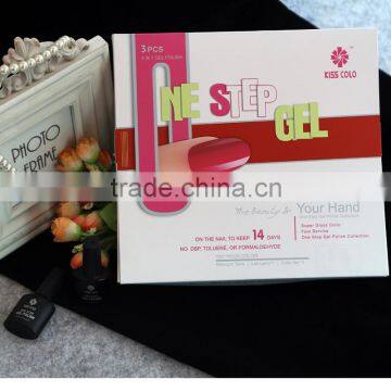 New Professional Nail Art Promotion Gift 3 in 1 Private Label One Step Soak off uv Gel Nail Polish Set With Led Lamp photo-5