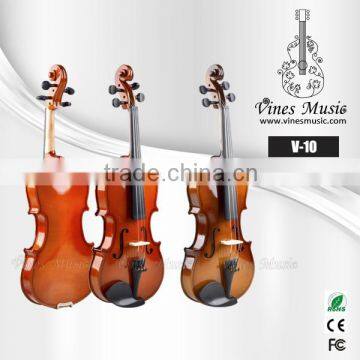 Hot sale beginner violin,maple violin,violin factory