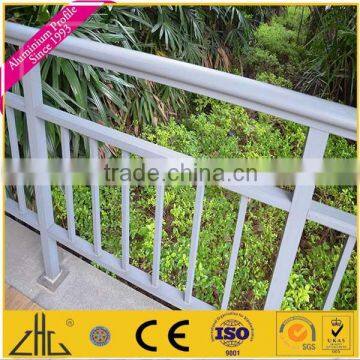 Profile aluminium extrusion for doors and Aluminium Sections powder coated Aluminium fence gate