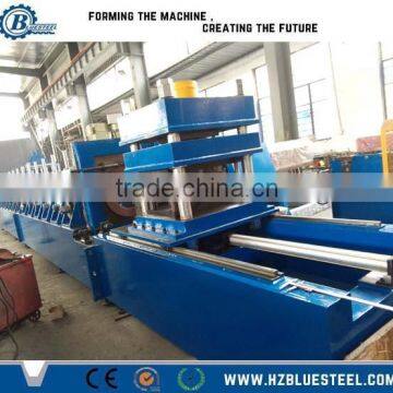 European Standard Highway Guardrail Sheet Roll Forming Machine W Beam Production Line With Continuous Cutting