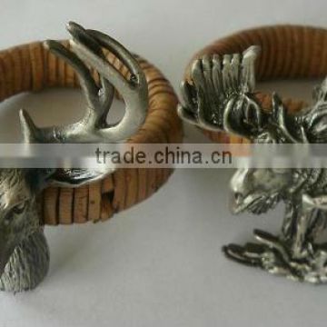 Elegant reindeer shape Napkin Ring