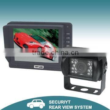 Car Backup Parking System with 5-inch Digital TFT LCD Monitor