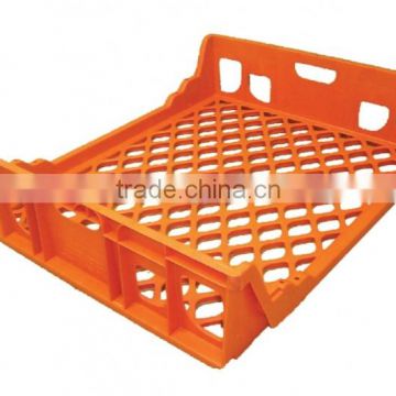 heavy walled PP crate for bread - fit commercial bread racks.