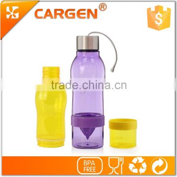 Customized healthy outdoor sport plastic juicer water bottle