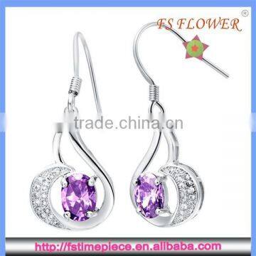 FS FLOWER - Nice earrings gemstone jewelry