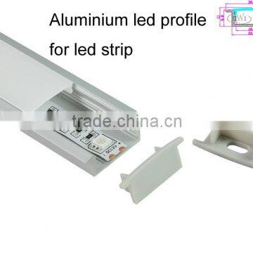 China most popular aluminum led profile housing for recessed wall lights