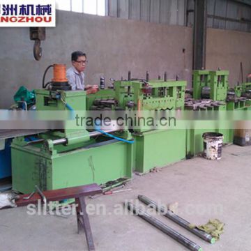 flat steel chamfering and straightening machine