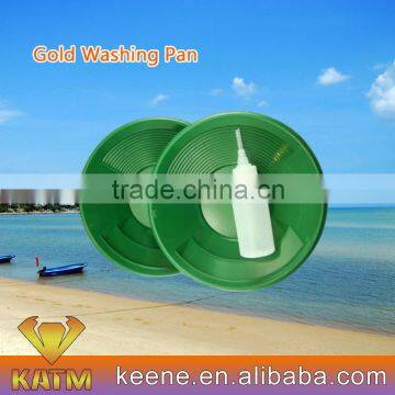 Placer gold panning equipment for small scale gold mine,wash panning gold pan