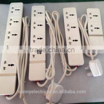 New Design High Quality 3 Core Electric Power Extension Sockets Outlet,UK, Multi,EU photo-6