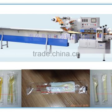 Full Automatic Disposable Plastic Cutlery Fork, Spoon Packing Machine