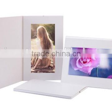 Customize Digital Video Brochure 2.4/ 2.8/4.3/5.0/7.0/10.1 inch Video Business card