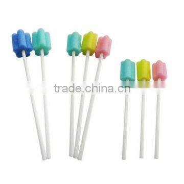 Disposable sterile mouth oral care swabs