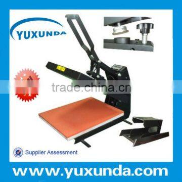 U design Auto Open T shirt printing heat press machine