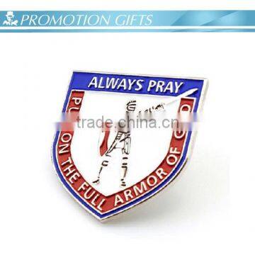 religious badges /badge clip safety pin