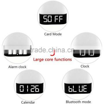 LED Night Lights Touch Alarm Mini Speaker photo-6